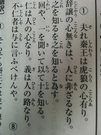 漢文を書き下し文にする問題で ワークの答えには漢字の右側にふり Yahoo 知恵袋