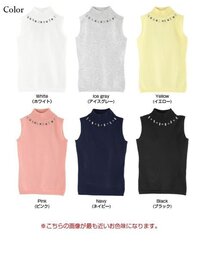 こういうノースリーブのニットって いつ頃着るのですか モデルさんは薄手の Yahoo 知恵袋