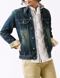 Gジャンのインナーに白シャツを着るのは変ですか 画像を見る限り全然 Yahoo 知恵袋