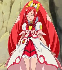 ドキドキプリキュアで もしエースが 白いドレスと赤いスカートが風でめくれ Yahoo 知恵袋