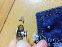 急募デニムのボタンが取れてしまいました 取り付け方がわかりません 部品は全部ある 教えて 住まいの先生 Yahoo 不動産