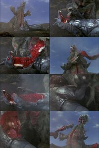 ウルトラマンaのグロシーンは何ですか ユニタングの乙女合 Yahoo 知恵袋