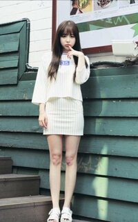 こういう韓国の女の子みたいに脚を細くする方法を教えてください ｔｔ Yahoo 知恵袋
