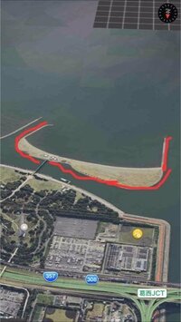 葛西臨海公園の写真 赤線の所は釣り禁止ですか 公立の公園 Yahoo 知恵袋