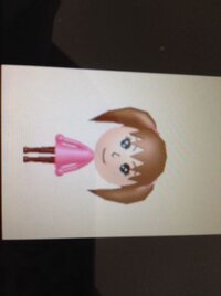 このmiiって可愛いと思いますか かわいいmiiを作るコツは目は大きく鼻 Yahoo 知恵袋