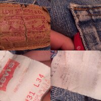 リーバイスに詳しい方お願い致します！旦那と断捨離中、リーバイスの 