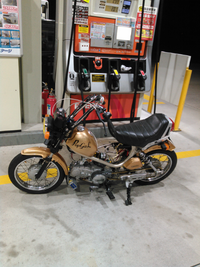 スーパーカブに中華エンジン１２４ccを乗せてますが 最高速が８５ ９０キロしか Yahoo 知恵袋