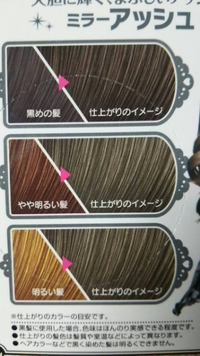 黒髪にフレッシュライトのシュガーアッシュを使うとどんな感じになるか教え Yahoo 知恵袋