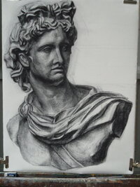 デッサンの評価をお願いします 趣味で絵を描いている者です 下のデッサンの Yahoo 知恵袋