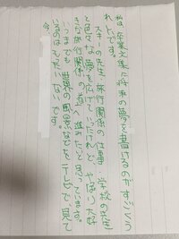 卒業文集の将来の夢についてかいてます この続きはなんと書けばいいと思いま Yahoo 知恵袋