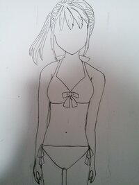 中３女子です 前回頭と体のバランスがおかしいと言われためしに描いてみまし Yahoo 知恵袋