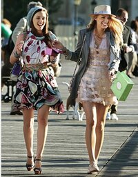 Gossipgirl ｺﾞｼｯﾌﾟｶﾞｰﾙ のブレアとセリーナ ﾚｲﾄﾝﾐｰｽ Yahoo 知恵袋