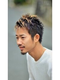 メンズ ヘアカラー メッシュ について写真のようなメッシュを Yahoo 知恵袋