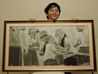 絵画で質問です 小学４年生の息子が凄い絵 鉛筆画 を描いてきま Yahoo 知恵袋