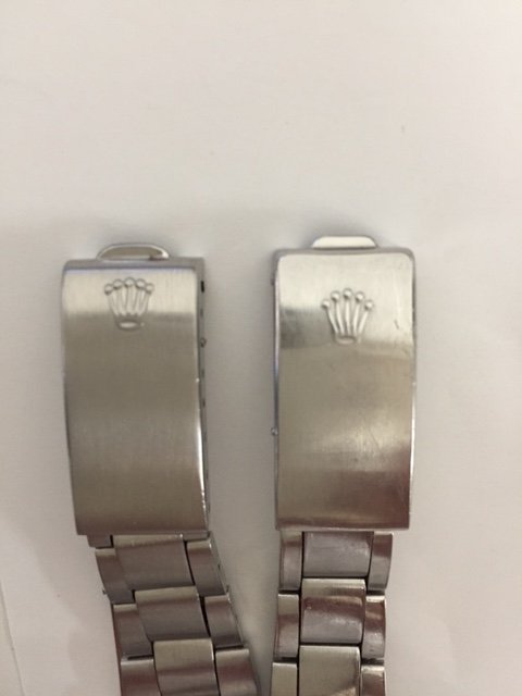 古いロレックスに詳しい方にお聞きします。巻きブレス7835（19mm）を