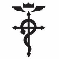 鋼の錬金術師の有名なロゴであるフラメルマーク フラメルの十字架 Yahoo 知恵袋