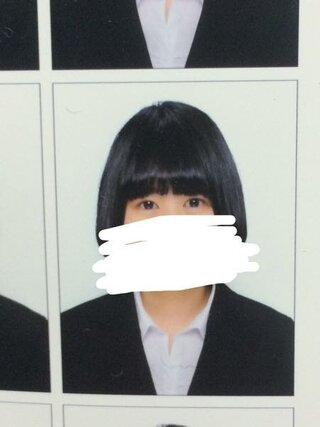 証明写真について質問があります 大学に学生証 学生基本調査に使われ Yahoo 知恵袋