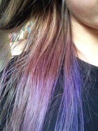 美容師のミスで髪が紫になりました今回オレンジよりの赤茶にしたく Yahoo 知恵袋