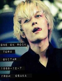 One Ok Rockのtoruはイケメンだと思いますか めちゃめちゃおもいます Yahoo 知恵袋