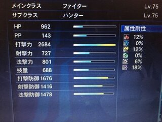 Pso2でメインファイター サブハンターでやっているのですが さっ Yahoo 知恵袋