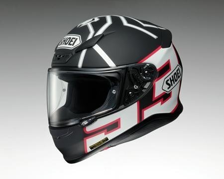 SHOEIのZ-7マルケスブラックアントのヘルメットを先日購入