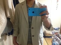 画像のジャケットの肩幅って合ってますか よろしくお願いいたします また肩の合っ Yahoo 知恵袋