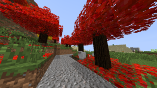 マインクラフトで紅葉modを入れたいのですが 木のテクスチャが Yahoo 知恵袋