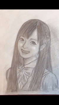 もう何回も描いてますが 上手く描けません 橋本環奈ちゃんの似顔絵 描いてますが Yahoo 知恵袋