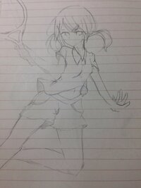 イラスト評価をお願いしたいです すごく雑な絵なんですが 骨格は正常 Yahoo 知恵袋