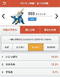ポケモンbw ダイケンキを厳選しようと思います厳選するにあたって Yahoo 知恵袋