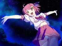 ピンク髪で星の髪飾り付けてるこの画像の女の子の名前と出典作品を Yahoo 知恵袋