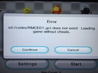 Wiiのusbloadergxでマリオカートを起動しようとしたらこのよう Yahoo 知恵袋