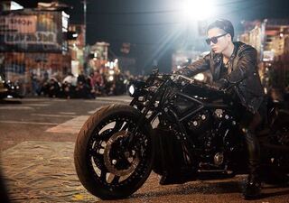 High Lowに出てる雨宮ヒロトが乗ってる ハーレーのナイト Yahoo 知恵袋