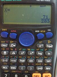 カシオの関数電卓について分数を計算したいのですが分数を入力するボタ Yahoo 知恵袋