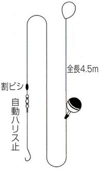 ウミタナゴ ウミタナゴの仕掛けについて渓流竿4 5m道 Yahoo 知恵袋