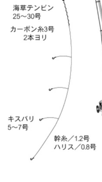 この仕掛けのように道糸に仕掛けをたくさん結び方教えてください Yahoo 知恵袋