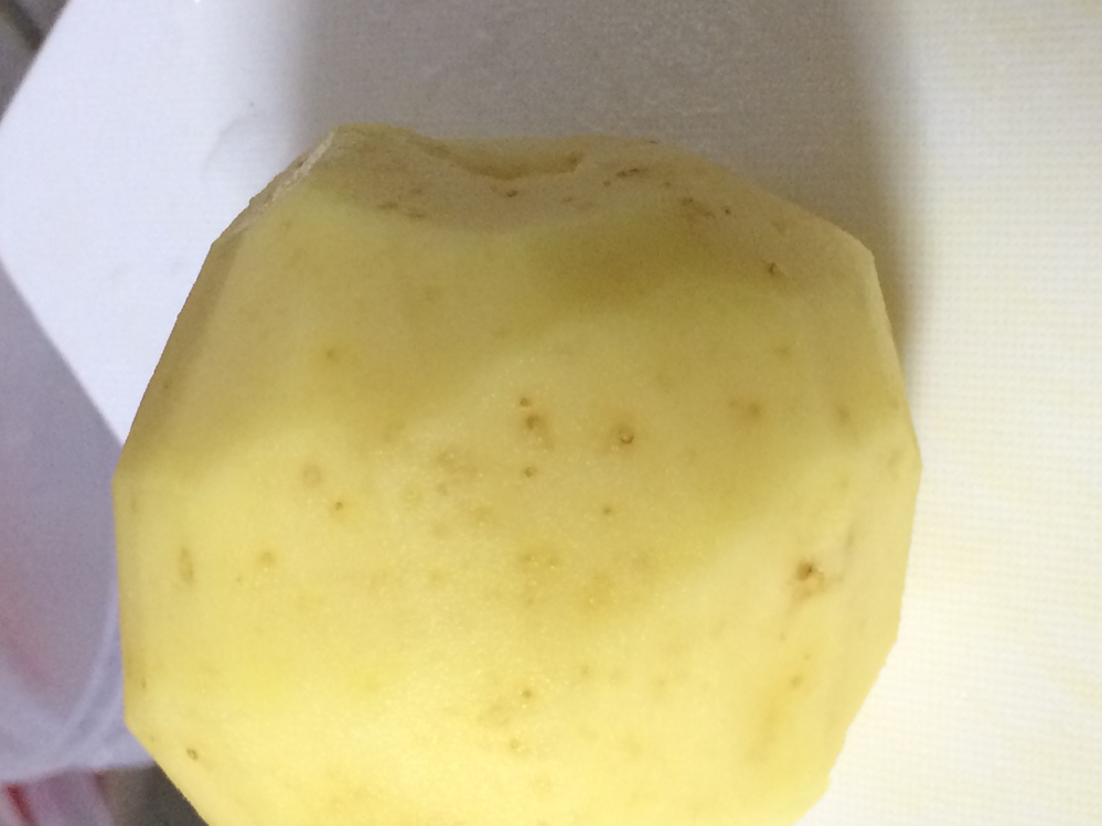 ジャガイモを剥いたら茶色い斑点がたくさんありました ジャガイモ Yahoo 知恵袋