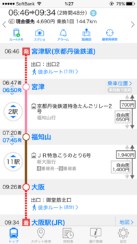 京都丹後鉄道特急たんごリレー2号で宮津から福知山まで行き そこ Yahoo 知恵袋