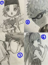 イラストの評価をお願いします 1 がっこうぐらし 丈槍由紀 2 ハ Yahoo 知恵袋