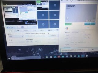 ツイキャスの画面にmanycamを使って デスクトップをツ Yahoo 知恵袋