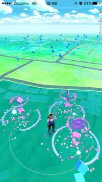 ポケモンgo モジュールの近くで白く光ってるものは何ですか Yahoo 知恵袋