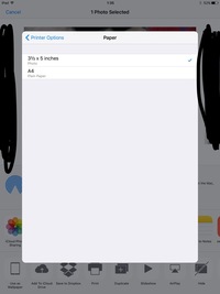 Iphoneのairprintでプリントしようとすると用紙サイズがa3になって Yahoo 知恵袋
