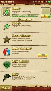 Templerun2 で ウサイン ボルトの能力の効果を教えてください Yahoo 知恵袋