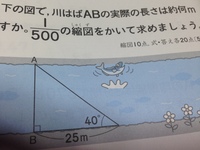 小学6年の算数 縮図の利用 について質問です 例 500分の1の縮図 Yahoo 知恵袋