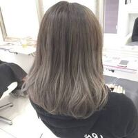 ヘアカラーについてです アッシュグレーで灰色っぽい色に染めたい Yahoo 知恵袋