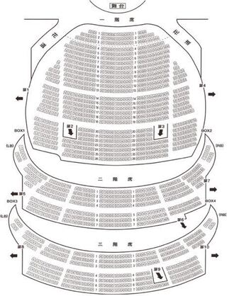 梅田芸術劇場メインホールの 注釈s席は どの辺になると思いますか 分 Yahoo 知恵袋