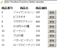 Phpでわからないところがあります 削除ボタン押しても機能しません ご教 Yahoo 知恵袋