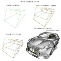 簡単に車の絵を描く方法を教えてください 前にtwitterで車の絵 Yahoo 知恵袋