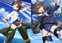 ブレイブウィッチーズ の主人公って ストライクウィッチーズ の宮藤芳 Yahoo 知恵袋