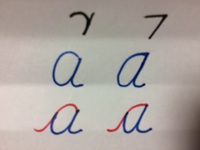 英語の筆記体 手書き体 のmとnについて筆記体 手書き体 が書 Yahoo 知恵袋